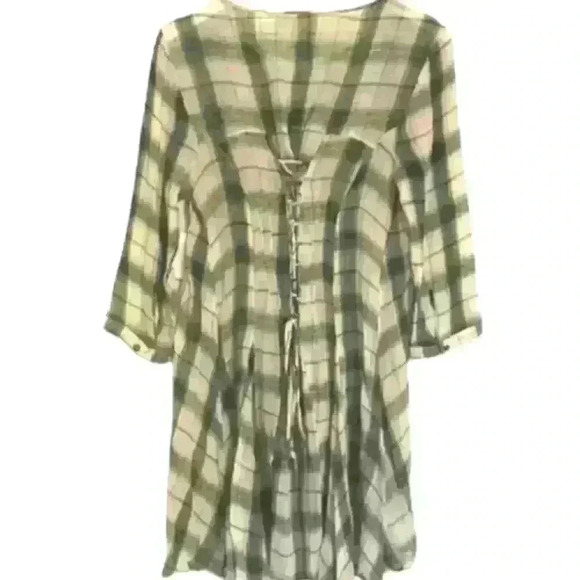 Aratta Summer Breeze Shirt Tunic Green Small Nwts! - Picture 4 of 10